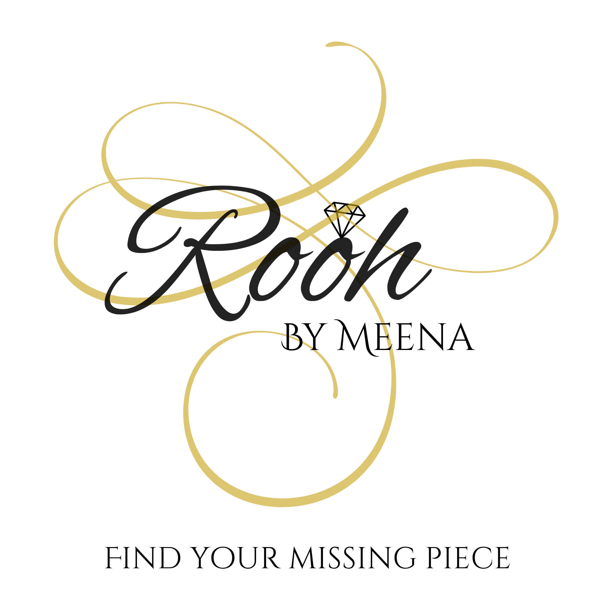 Logo circular simple negro